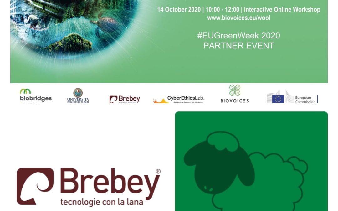 Siamo felici di partecipare alla EU Green Week.